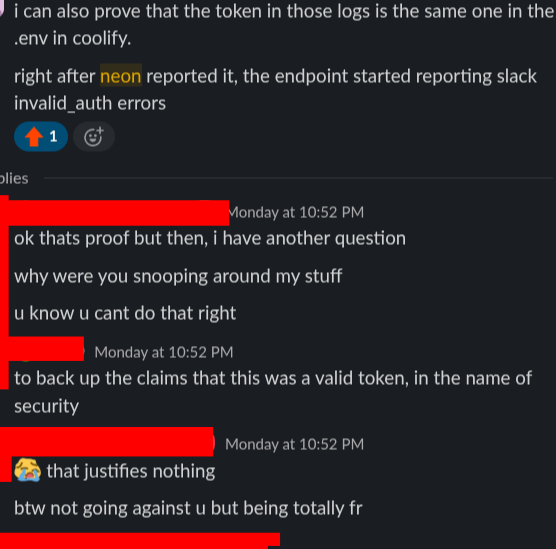 ss of msg of justifies nothing